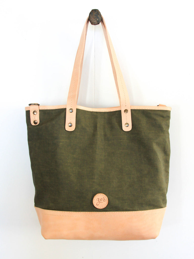 Calgary Classic Tote Maple Women Bag Tote Leather YOR Leather Goods