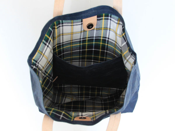 Commuter Tote - Navy Blue