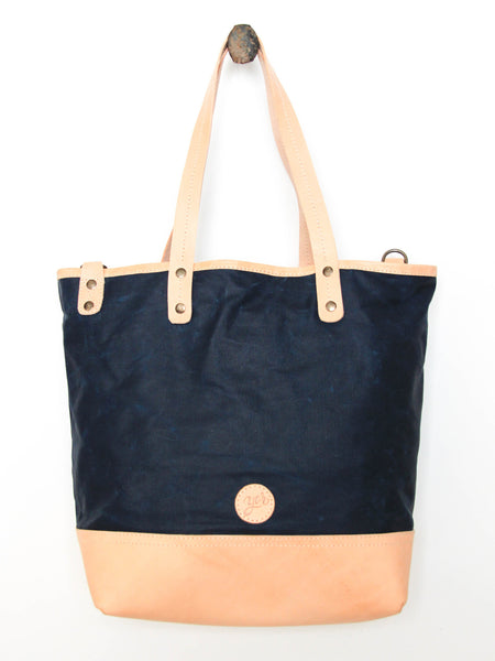 Crossbody Waxed Canvas - Navy Blue