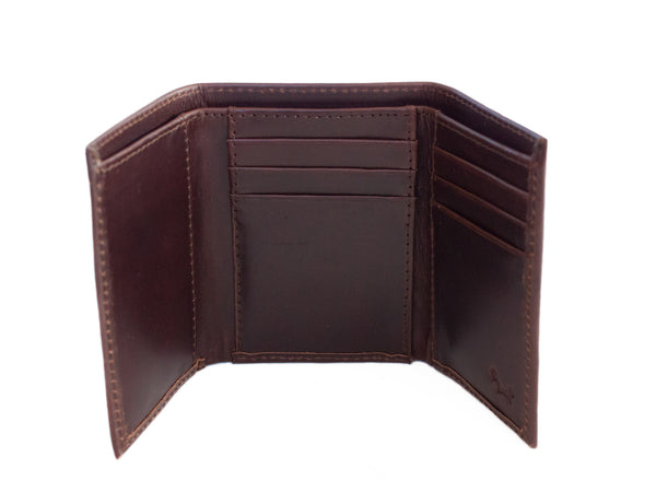 Chocolate Trifold Wallet